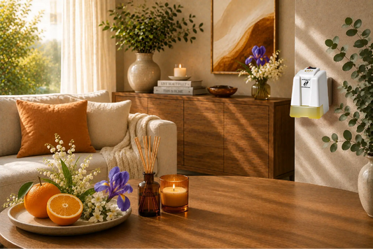 Cor huisparfum – elegante bloemen met frisse citrus, amber en zachte vanille