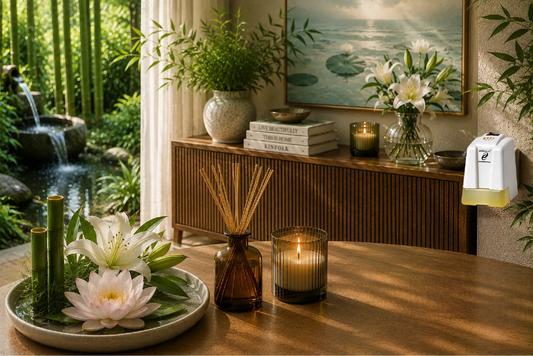 Bambú – Flor de Loto huisparfum – frisse bamboe met lotusbloem en zachte amber